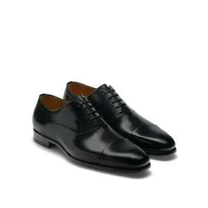 Magnanni Shoes Magnanni Segovia Cap Toe Oxford Black Leather